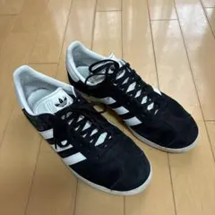 adidas Gazelle ブラック/ホワイト スニーカー　26.5cm