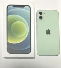 良品 おまけ 箱付きiPhone12 256GB ミントグリーン