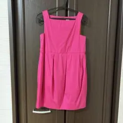 ピンク ノースリーブ ワンピース 128cm