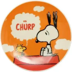 PEANUTS★スヌーピー★豆皿★オレンジ★SN2701-333★KU