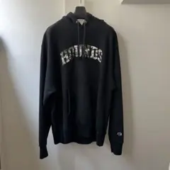 Champion 青タグ　リバースウィーブ　スウェットパーカー　ブラック　Ｌ