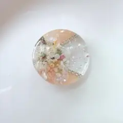 レジンヘアゴム グリーン 水色 ビジュー バラ 企画5 - メルカリ