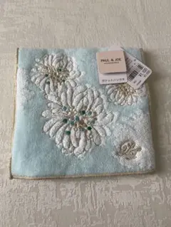 新品❣️PAUL & JOE 水色 ポケットハンカチ