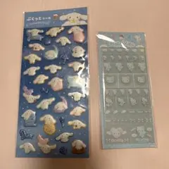 ぷくっとシールCinnamoroll & Hello Kitty タイルシール