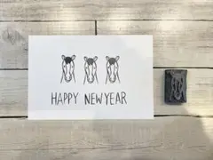 消しゴムはんこ　馬