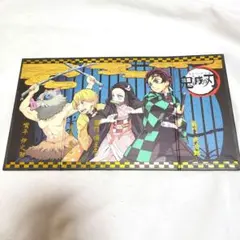 鬼滅の刃　ミニ屏風コレクション　箔押し　炭治郎&善逸&伊之助&禰豆子