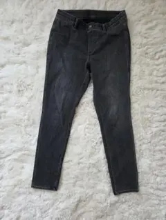 UNIQLO ダークグレー スキニーデニム Lサイズ