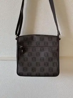 LOEWE ロエベ アナグラム ショルダーバッグ PVC グレーのサムネイル