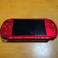 ソニー PSP-3000 ラジアントレッド 本体のみ 動作確認済み