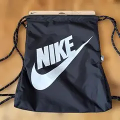 【新品】NIKE ヘリテージ ドローストリングジム サック 13L ブラック