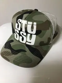 90s Old Stussy メッシュキャップ 迷彩柄 カモ柄 - メルカリ