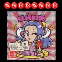 11.⭐️排出量少ない《No.24...縁縄如天》ご当地ビックリマン 東日本編