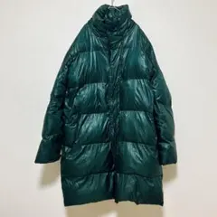 【極美品】ZARA MAN パフジャケット L相当 ダークグリーン 中綿 完売品