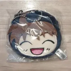 忍たま 土井 半助 先生 ミニポーチ キーホルダー フェイスポーチ