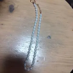 新品　パールネックレス