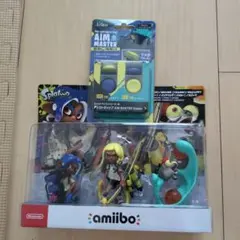 Splatoon3 amiibo3体セット+アシストキャップ