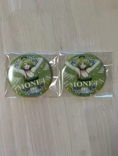 ワンピース　モネ　缶バッジ2個セット