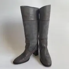 【オデットエオディール】/ロングブーツ/ペコスブーツ/ボア/防寒/イタリア製