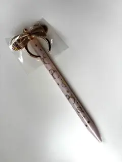 【未使用】東京ディズニーリゾート ミニー ボールペン ピンク リボン お土産