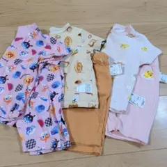 ベビーパジャマ 80cm アニメキャラクター