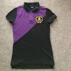 ラルフローレン　ポロシャツ　エンブレムワッペン付き　レディース