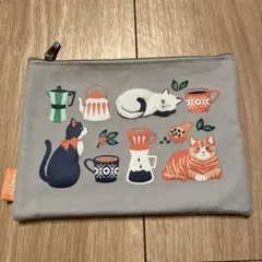 ★KALDI ★ネコ の日★ポーチ★