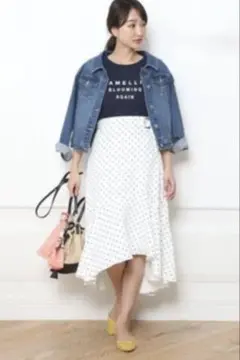 【5/4まで】アプワイザーリッシェ♡ドットデザインスカート