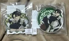 進撃の巨人 まるくじ チェス リヴァイ アクキー 2種セット c