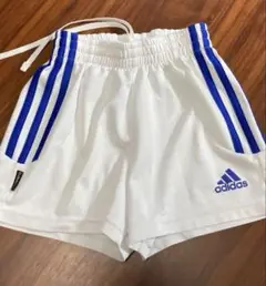adidas ショートパンツ ホワイト/ブルー