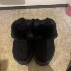 厚底ブラックムートン