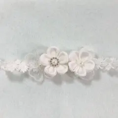 50髪飾り　ベビー　ヘアバンド　初節句　お食い初め100日祝いひな祭りベビー袴