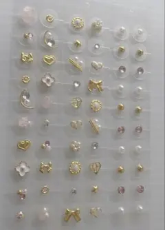 耳ツボジュエリー60粒！　金アレ対応