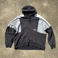 Nike ナイキ ワンポイント パネルデザイン フーディ　XXL