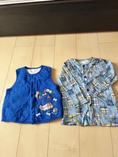 95 男の子　ベスト　シャツ