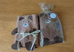 本日最終❋クマキャラクタータオル2枚セット❋プレゼント