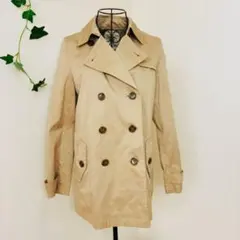 any fam オンワード樫山　ダブルブレストトレンチコート　ベージュのサムネイル