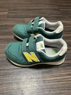 New Balance313 ベルクロスニーカー グリーン　20cm