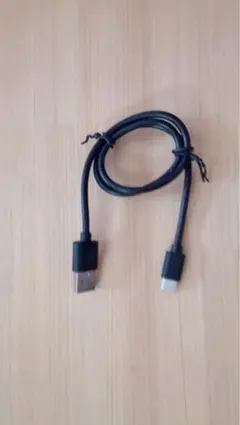 変換ケーブル(10) USB Type-A to C ケーブル黒 50cm