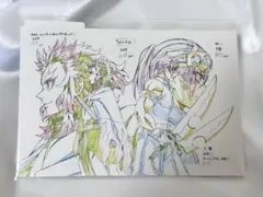 鬼滅の刃　柱展　原画ポストカード　煉獄杏寿郎　宇髄天元