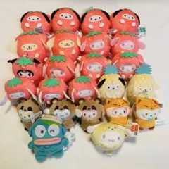 サンリオ　マスコット　フルーツ　どうぶつ　24点セット