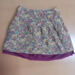 BURBERRY　花柄スカート　120センチ