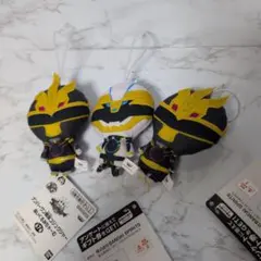 ナンバーワン戦隊ゴジュウジャー　ぬいぐるみちゃーむ　3個　まとめ売り