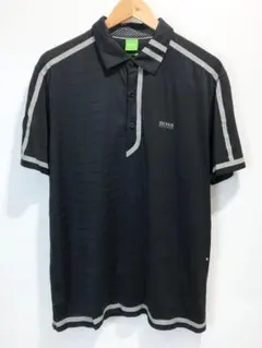 BOSS HUGO BOSS スキッパーポロシャツ ネイビー グレーSサイズ - メルカリ