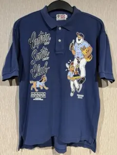 CAPTAIN Santa Club ジョイマークデザイン 半袖ポロシャツのサムネイル