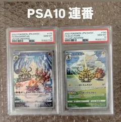 シキジカ メブキジカ AR PSA10 連番 - メルカリ