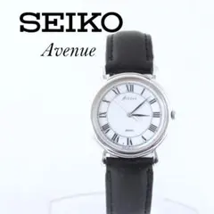 SEIKO Avenue 5P31-6D20 ローマン クォーツ 腕時計