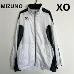 ミズノ ウィンドジャケット 薄手 白 XO 大きいサイズ 一枚仕立て スポーツ