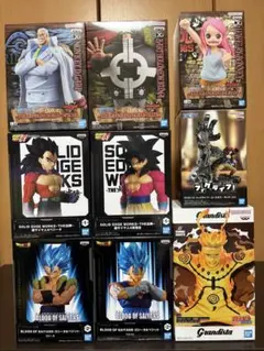 少年ジャンプ系フィギュア9点まとめ売り
