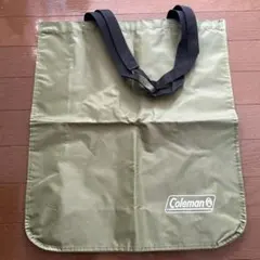 【新品】Coleman オリーブグリーン トートバッグ