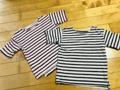 ストライプ Tシャツ 2枚セット 120cm